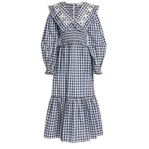 Sea Gina smocked gingham dress